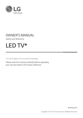 LG 32LM6300PCB.AHK Owner's Manual