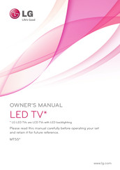 LG 23MT55 Owner's Manual
