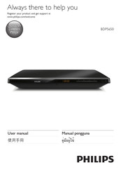 Philips BDP5650/98 User Manual