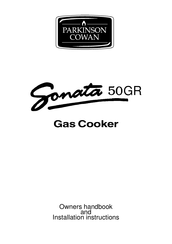 Parkinson Cowan Sonata SON50GRN Owners Handbook And Installation Instructions