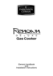 Parkinson Cowan Renown DELUXE REND50BUN Operating And Installation Instructions