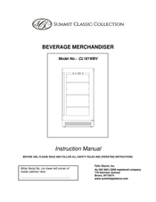 Summit Classic CL181WBVCSS Instruction Manual
