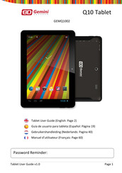 Gemini Devices Q10 User Manual