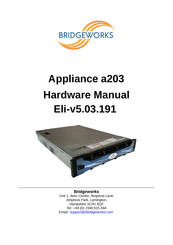 Bridgeworks a203 Hardware Manual