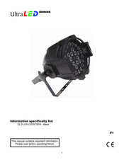 Techni-Lux DL-FLEXILED3C30/B Manual