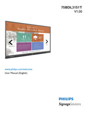 Philips 75BDL3151T User Manual