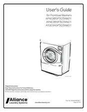 Alliance Laundry Systems AFNE9BSP303XW01 User Manual