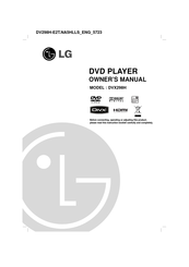 LG DV298H-E2T Owner's Manual