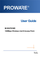 Proware M-WA701ND User Manual