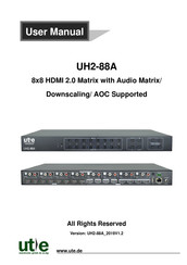 UTE UH2-88A User Manual