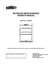 Summit SCR215L Owner's Manual
