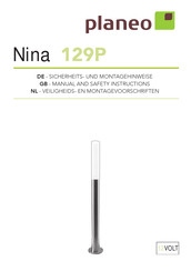 planeo Nina Manual And Safety Instructions