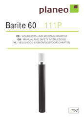 planeo 111P Manual And Safety Instructions