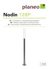 planeo Nodin Manual And Safety Instructions