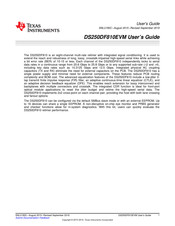 Texas Instruments DS250DF810EVM User Manual