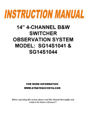 Strategic Vista SG14S1044 Instruction Manual