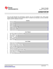 Texas Instruments ADS8472EVM User Manual
