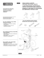 Delta Addison 592-RB-DST Quick Start Manual