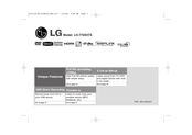 LG LH-T765HTS Manual