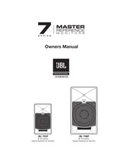 Harman JBL 705P Owner's Manual