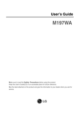 LG M197WA-PT.AEX-BD User Manual