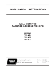 Bard WL602-B Installation Instructions Manual