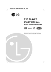 LG DV276K Owner's Manual