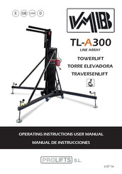 PRO LIFTS VMB TL-A300 Operating Instructions & User Manual