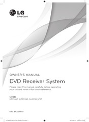 LG HT355SD-F2 Owner's Manual