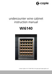Caple WI6140 Instruction Manual