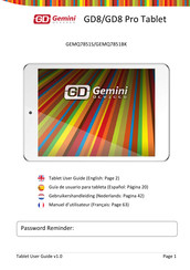 Gemini Devices GEMQ7851BK User Manual