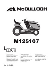 McCulloch M125107 Manual