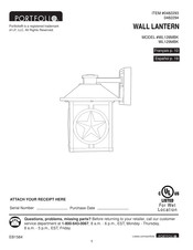 Portfolio WL129MBK Manual