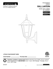 Portfolio WL120MWWP Manual