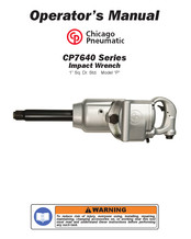 Chicago Pneumatic CP7640 Series Operator's Manual