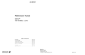 Ericsson MDX LBI-39015C Maintenance Manual