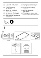 Siemens ER926SB70D/07 Assembly Instructions Manual