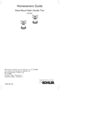 Kohler K-T13141 Homeowner's Manual