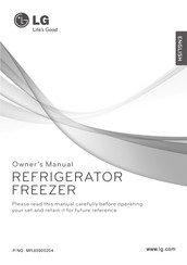 LG GR-V212RV Owner's Manual