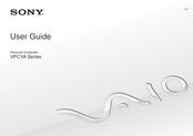 Sony VAIO VPCYA15FG User Manual