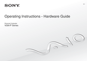 Sony VGN-P23G Operating Instructions - Hardware Manual