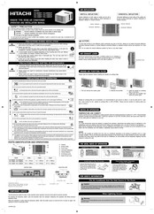 Hitachi RA-10MEDF Operation And Installation Manual