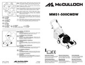 McCulloch MM51-500CMDW Instruction Manual