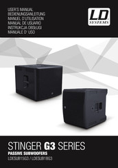 LD STINGER LDESUB18G3 User Manual