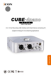 ICON ProAudio Cube4Nano Live User Manual