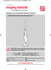 Morphy Richards VC720025MUK Manual