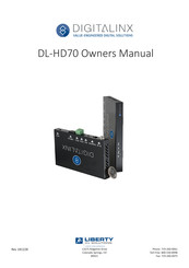 LIBERTY AV SOLUTIONS DigitaLinx DL-HD70 Owner's Manual