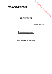 JVC DVD-147 Instruction Manual