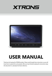 Xtrons HD121HD User Manual