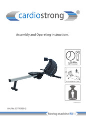 CARDIOSTRONG CST-RX50-2 Assembly And Operating Instructions Manual